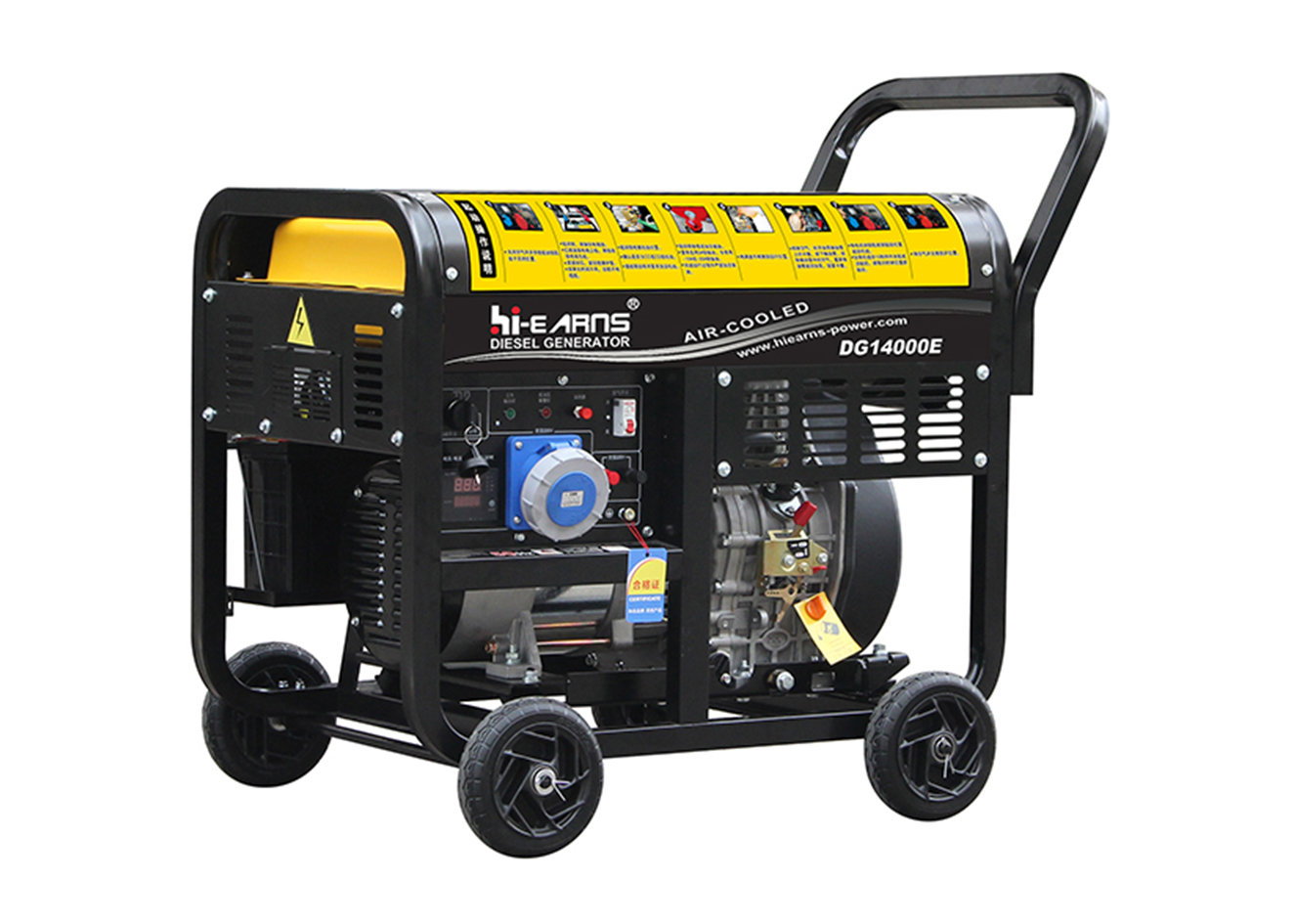 14KVA 开架发电机